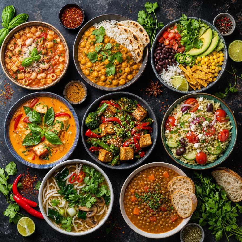 Healthy budget dinners from around the world